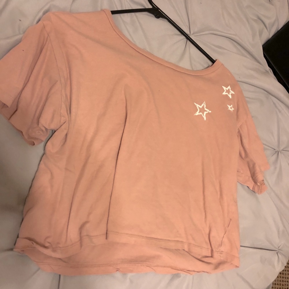Scoop neck crop top
